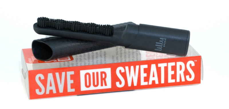 Lilly Brush Save Our Sweaters- Sweater Pill, Lint and Pet Hair Remover (Graphite Grey) Graphite Grey - PawsPlanet Australia
