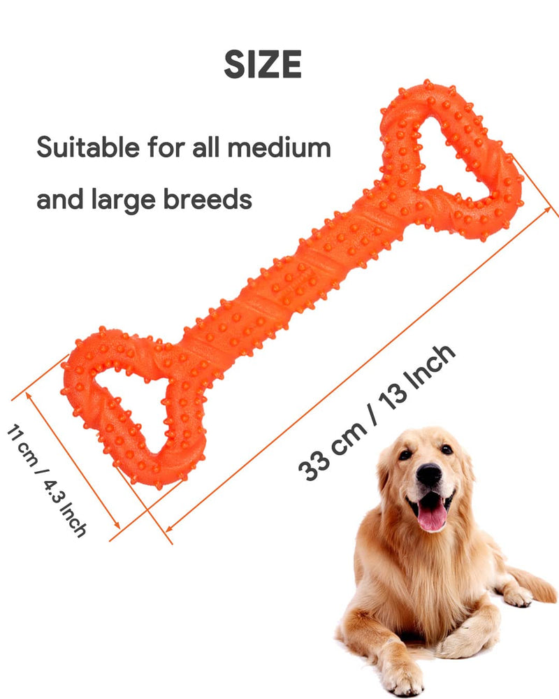 Dog Toys Indestructible, Interactive Dog Toys for Boredom for Medium Dogs & Large Dogs, Puppy Toys Teething for Small Dogs, Dog Chews Long Lasting Natural, Tough Dog Bones, Dog Toothbrush Pet Toys - PawsPlanet Australia