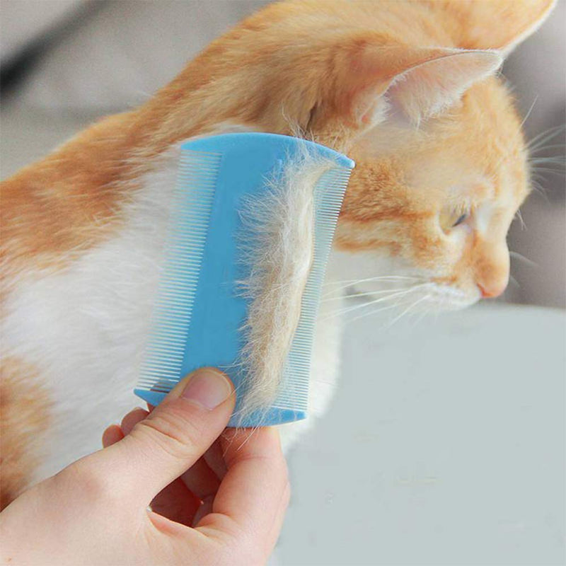 6 Pieces Flea Comb for Cats Dogs Lice Combs Fine Tooth Comb Grooming Set Remove Float Hair Tear Marks Tick Removal Tool - PawsPlanet Australia