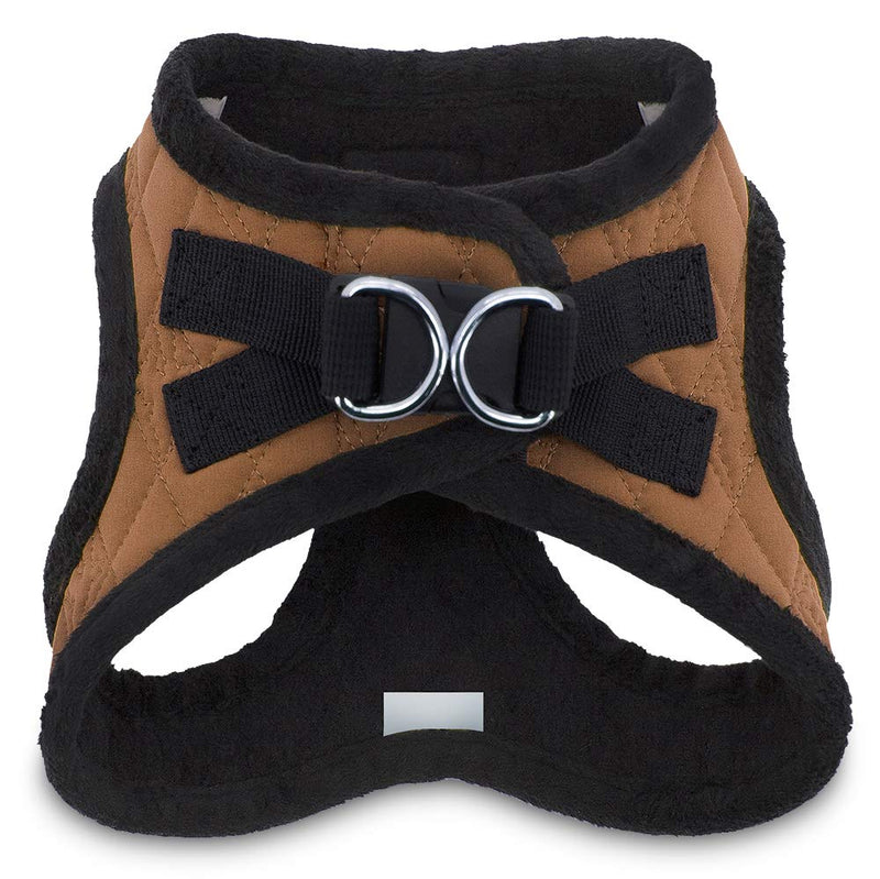 Voyager Step-in Plush Dog Harness - Soft Plush, Step in Vest Harness for Small and Medium Dogs by Best Pet Supplies X-Large (Chest: 21" - 23") Beige Plush - PawsPlanet Australia