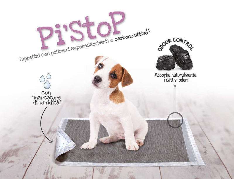 Record Best Friend Absorbent Floor Mats Pì-Stop with Activated Carbon Corners Stickers Pack of 10 60 x 60 cm 10. Unit - PawsPlanet Australia