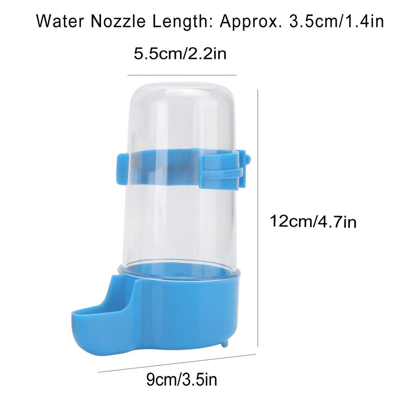 3pcs Birds Drinker Automatic Water Dispenser Bird Water Bottle Drinker Container Hanging in Birds Cage for Parrots Budgie Cockatiel Lovebirds - PawsPlanet Australia