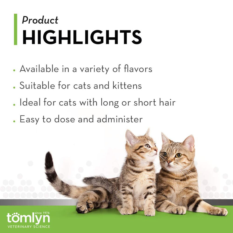 TOMLYN Laxatone Hairball Remedy Gel for Cats Maple 2.5oz - PawsPlanet Australia