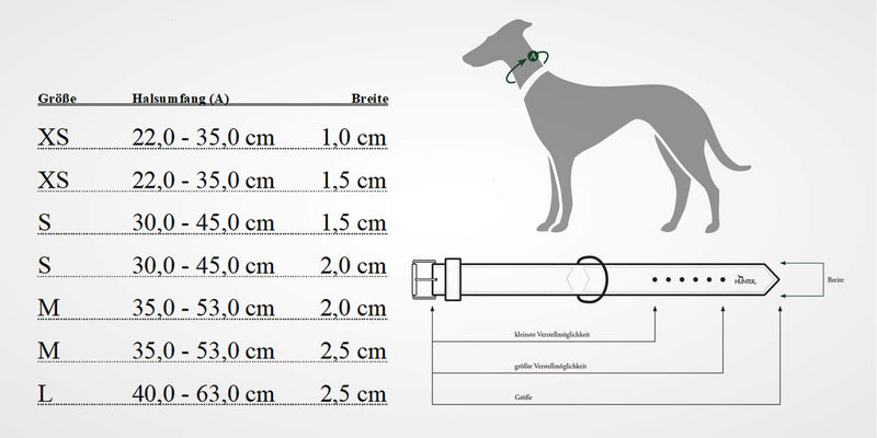 Hunter Vario Plus Nylon Dog Collar, 40/63 cm, Petrol Blue - PawsPlanet Australia