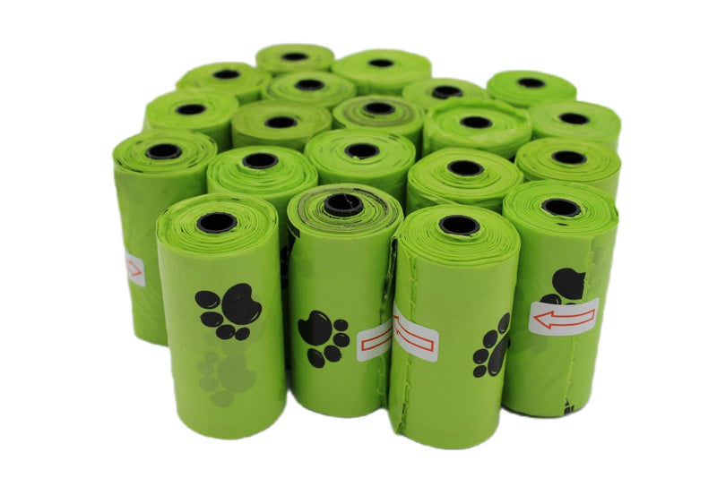 300x biodegradable dog poop bags - poop bags for dogs - tear-resistant - dog accessories - 20 rolls - with scent - PawsPlanet Australia