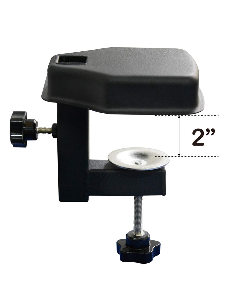 Foldable Pet Grooming arm with clamp for Large and Small Dogs - 35 inch Height Adjustable and Free Two No Sit Haunch Holder by Gravitis Pet Supplies (Black) Black - PawsPlanet Australia