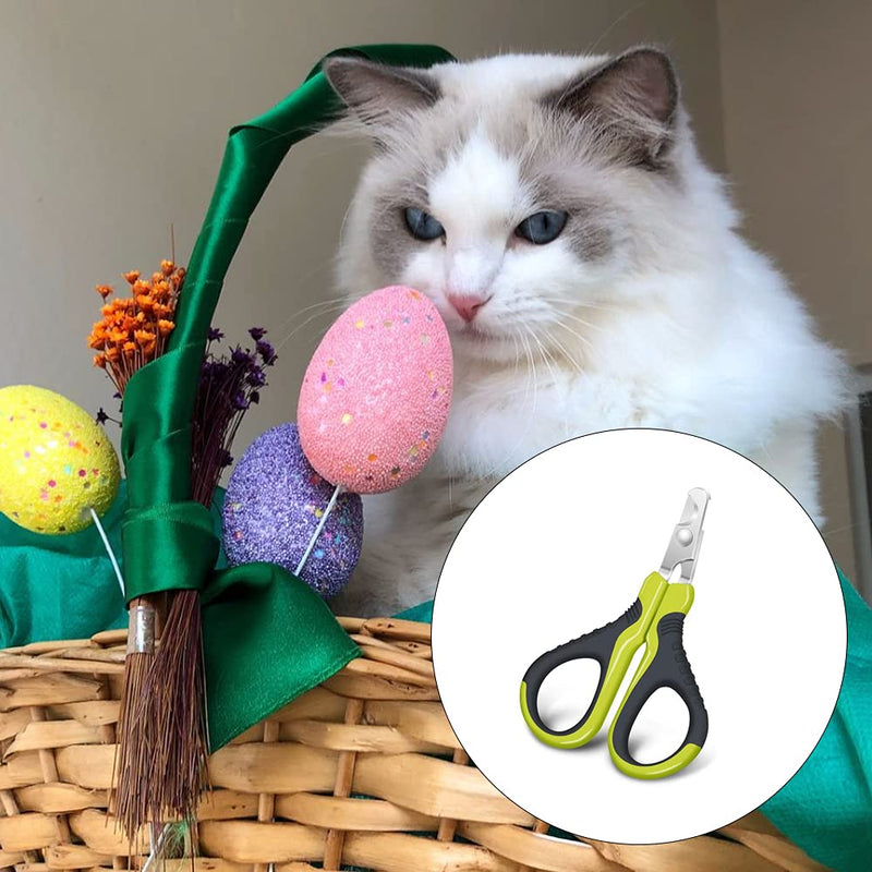 NA 2 Pcs Cat Nail Clippers Pet Claw Trimmer Pet Accessories for Dog Cat Rabbit Bird Puppy Kitten Ferret - PawsPlanet Australia