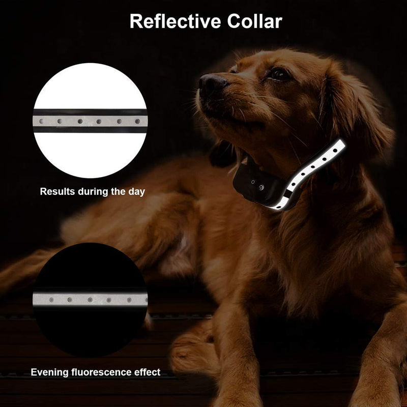 TEMEISI Dog Training Collar, NO Hurt IPX7 Waterproof and Rechargeable Training Collar with Beep, Vibration, Shock Electronic Collar Modes, 1801ft Remote Dog Shock Collar, for Small Medium Large Dog One size Black-A - PawsPlanet Australia