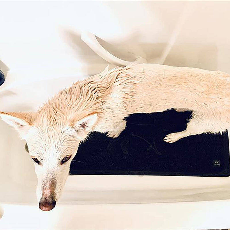 Tall Tails Dog Wet Paws Flexible Non Slip Bath Mat Grey One Size - PawsPlanet Australia