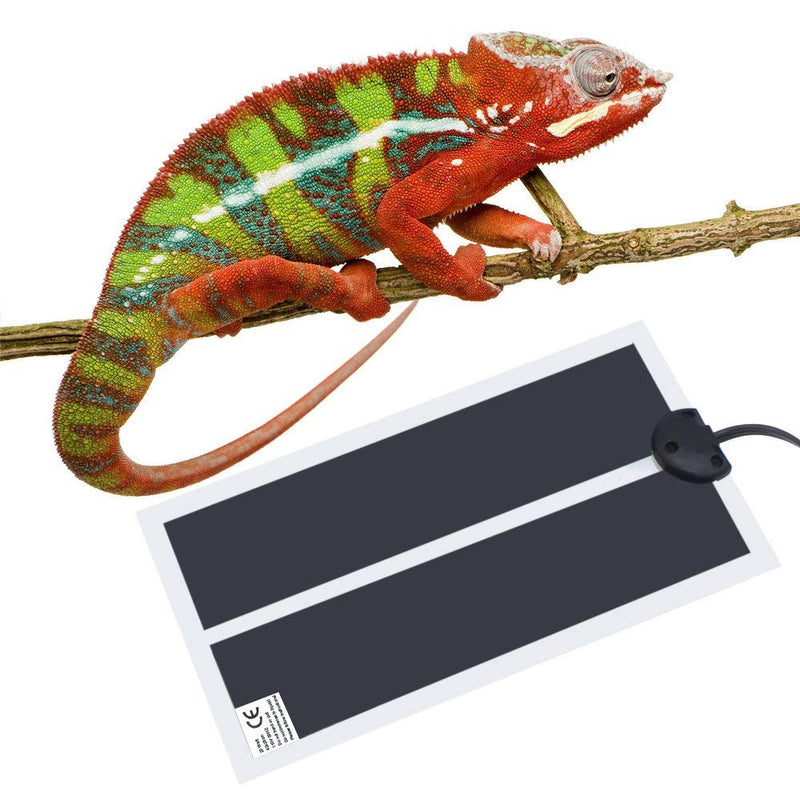 [Australia] - Forliver Reptile Pet Heating Pad Mat Bed, 110V US Plug Reptile Under Tank Warmer Mat Heating Mat with Temperature Controller (20W- 16.5x11 in) 