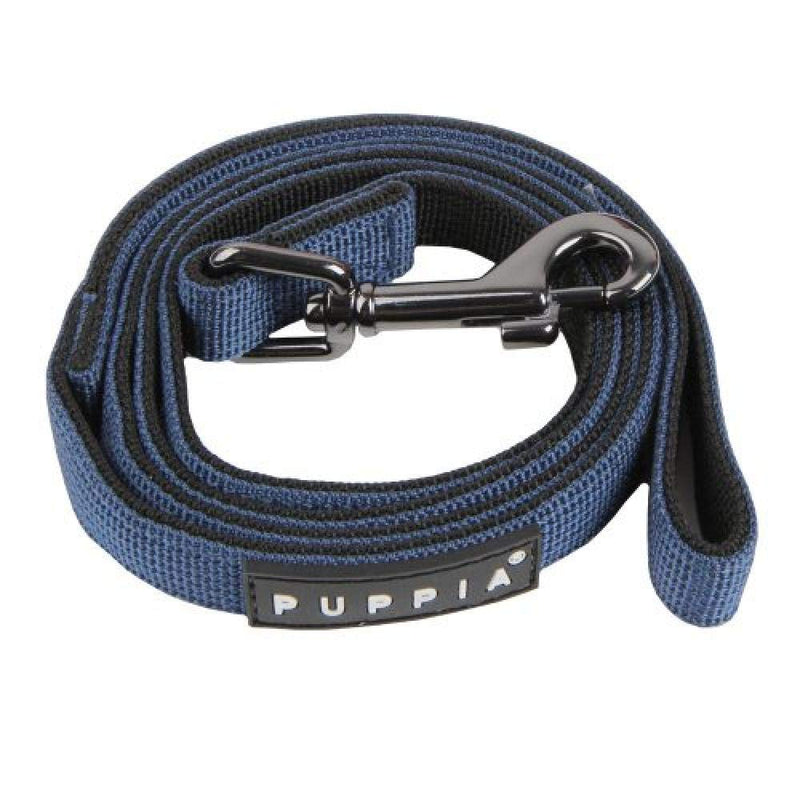 Puppia Small Dog Leash Lightweight - 1.16m, 1.20m & 1.40m - Suitable as Puppy Leash - Many Colours - House Lead for Dogs, Navy, M Medium - PawsPlanet Australia