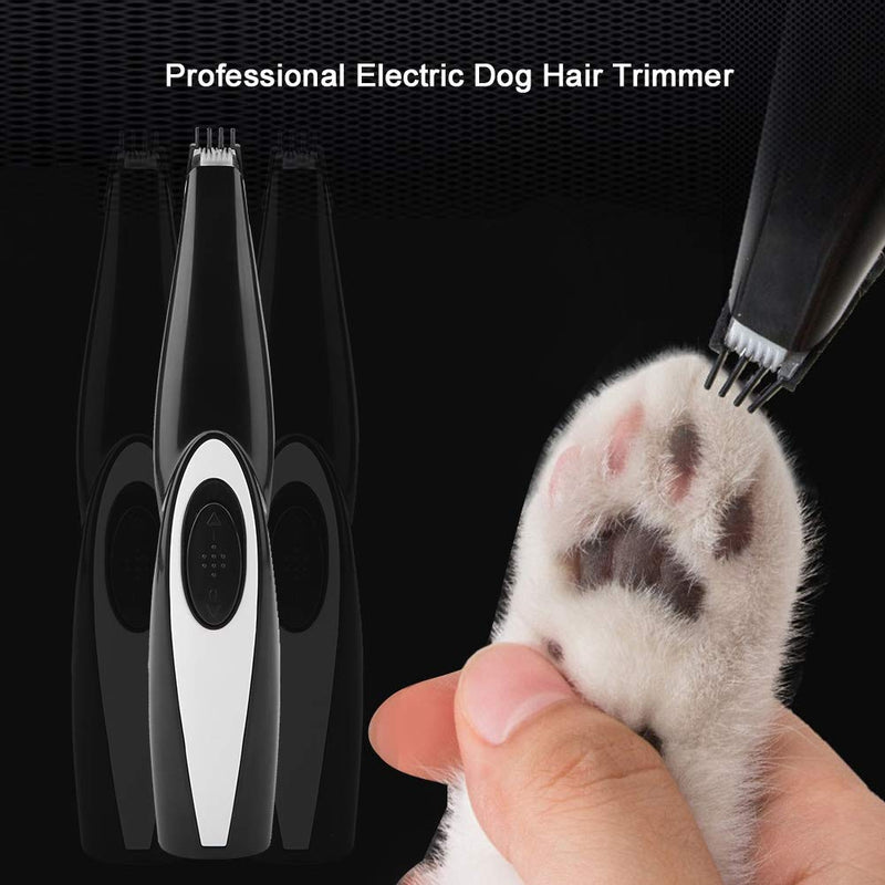 TOPINCN Electric Pet Dog Hair Trimmer Professional Wear-Resistant USB Cat Face Paw Ass Ear Shaver Grooming Hair Clipper Machine - PawsPlanet Australia