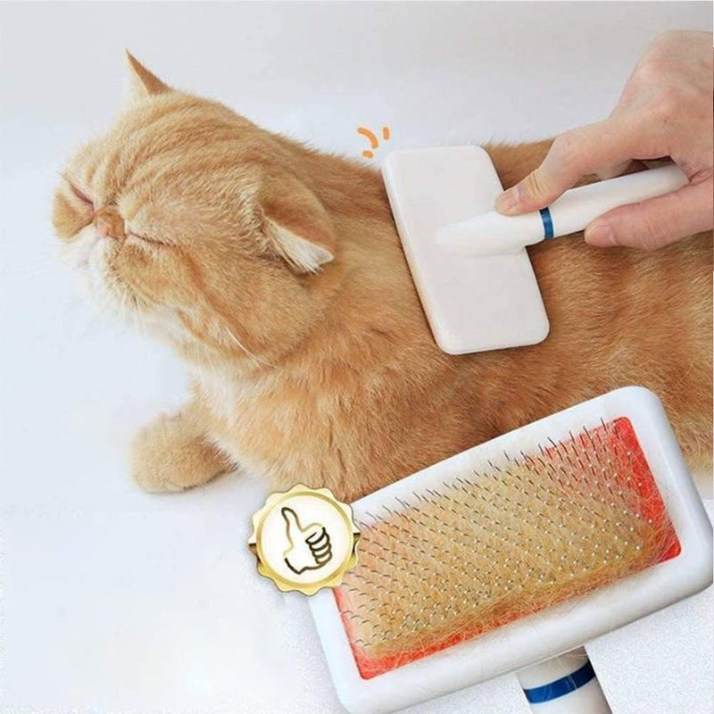 GOODGDN Dog Brush Cat Brush Professional Pet Grooming Tool Grooming Brushes for Dogs/Pet Grooming Brush, Daily Use to Clean Loose Fur & Dirt, Great for Dogs and Cats With Medium Long Hair - PawsPlanet Australia