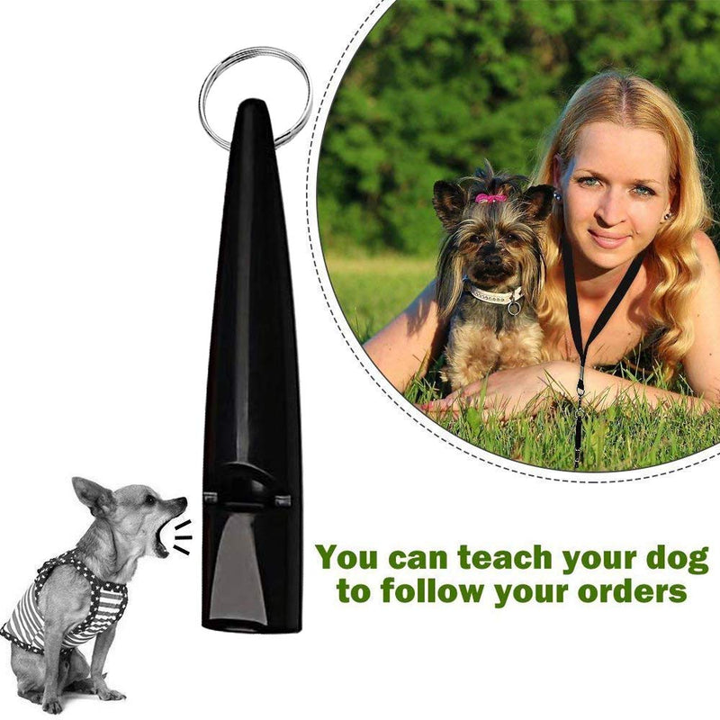 Nilook Dog Whistles & Dog Training Clicker,Professional Ultrasonic Plastic Dog Whistle with Lanyard Dog Training Clicker For Recall Stop Barking(3Pcs) - PawsPlanet Australia