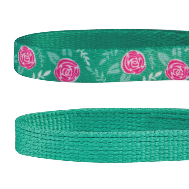 [Australia] - Blueberry Pet 3 Patterns The Power of All in One Breakaway Cat Collars, with Personalization Options Regular - 9"-13" Neck Pack of 2 - Relaxing Jungle Green 