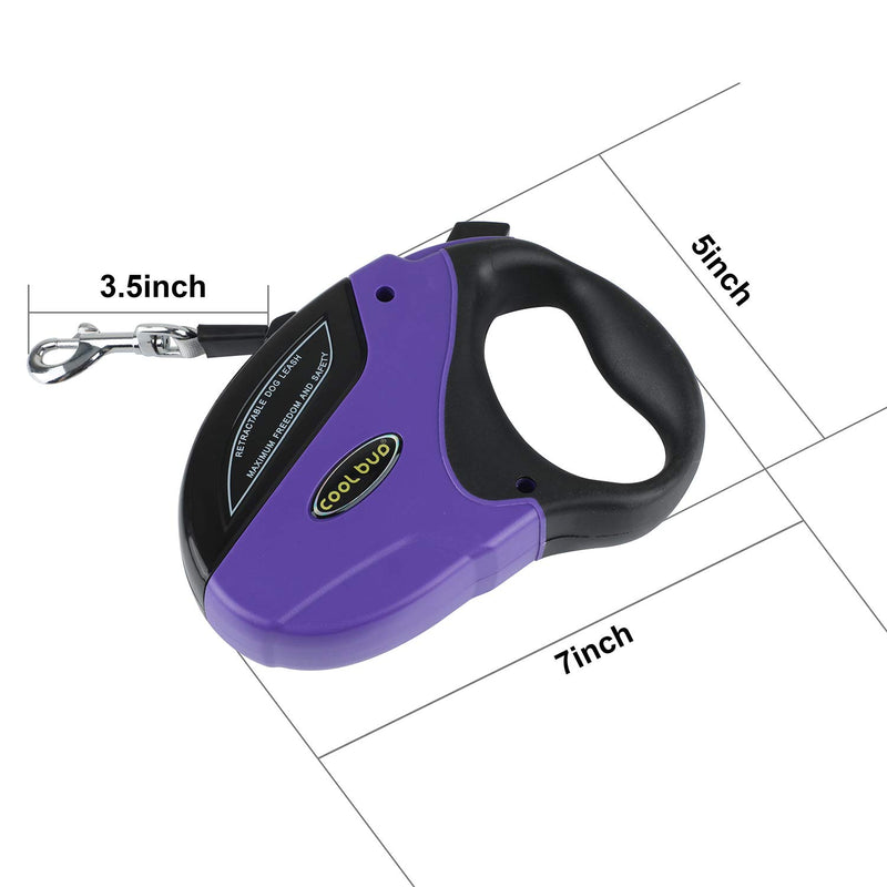[Australia] - PetsKing Dog Retractable Leash Heavy Duty Walking Leash Extendable Belt with Nylon Ribbon Cord for Small,Medium & Large Dogs, Hand Grip,Retractable Tangle Free,One Button Brake & Lock 