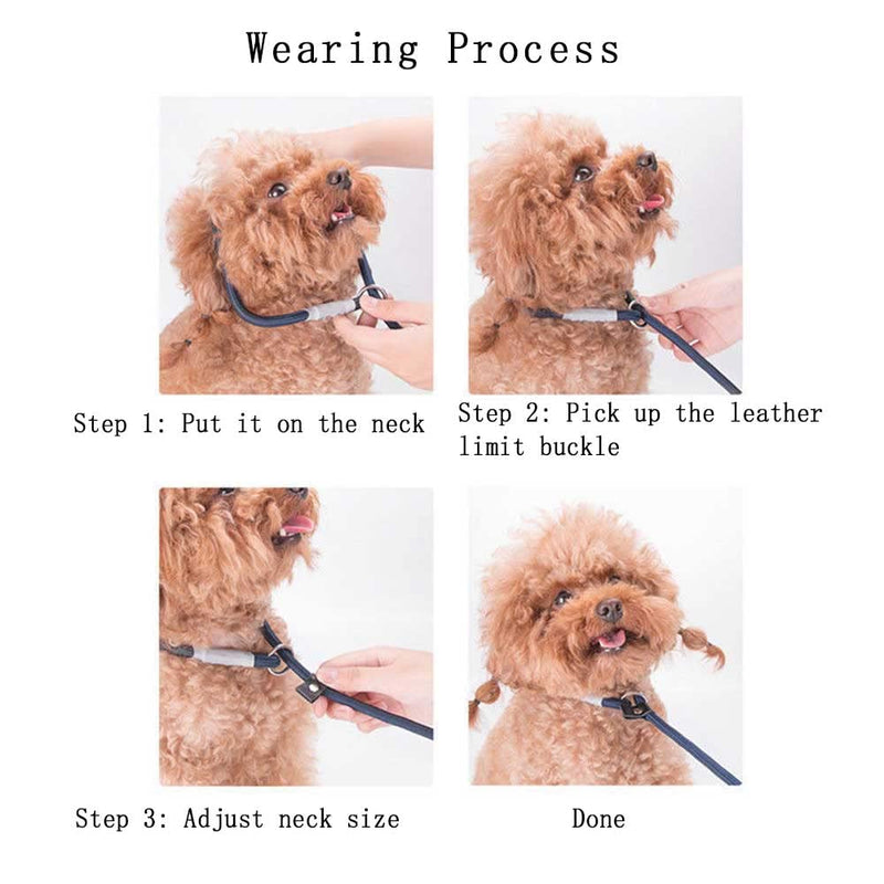 2 Pack Retriever Leashes for Small Dogs Dog Leash Durable Adjustable Nylon Training Leash for Small Medium Dogs Khaki Black Medium - PawsPlanet Australia