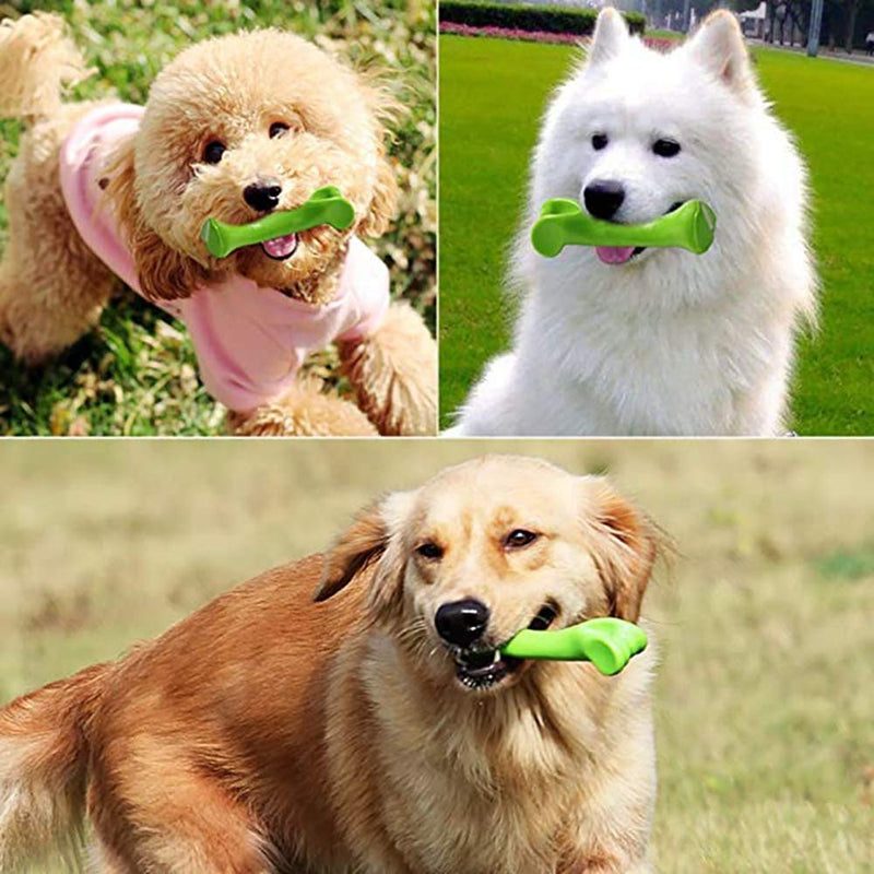 Lemcrvas Dog Chew Toys for Aggressive Chewers, Natural Beef Flavored Dog Toys,Durable Indestructible Interactive Dog Bone Toys for Large Medium Dogs - PawsPlanet Australia