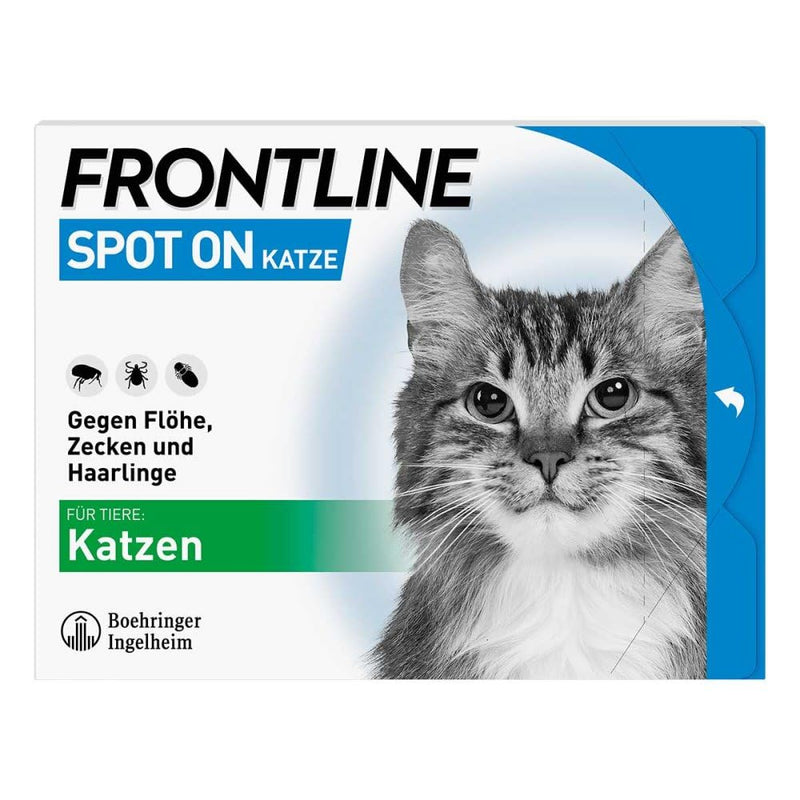 FRONTLINE SPOT ON against ticks and fleas for cats 6 pieces. - PawsPlanet Australia
