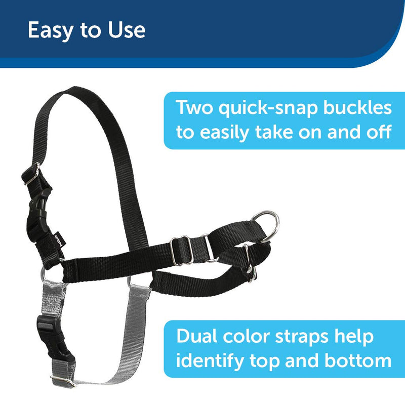 PetSafe Easy Walk Dog Harness, No Pull Dog Harness, Apple Green/Gray, Medium - PawsPlanet Australia