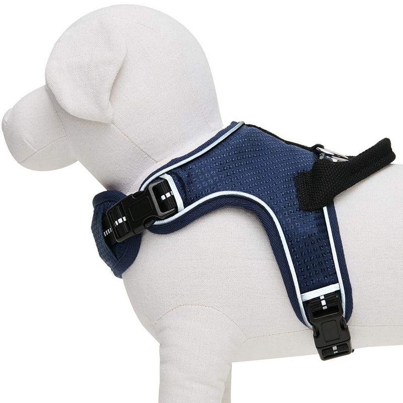Umi. Essential Reflective No-pull Dog Harness Vest, Navy Blue, Medium, Adjustable Harnesses for Dogs - PawsPlanet Australia