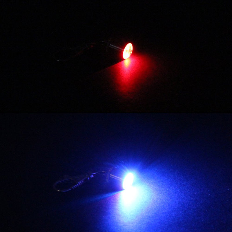 com-four® 4x flashing LED pendant for your pet with 24x LR41 batteries, for a very good visibility in bad weather and darkness (4 pieces) - PawsPlanet Australia