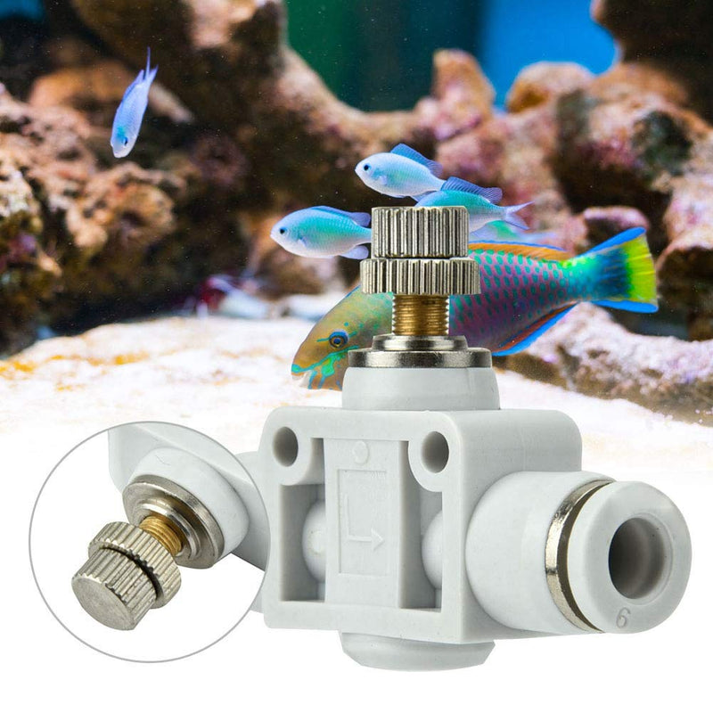 [Australia] - Yutiny Aquarium CO2 Regulator Valve Adjustable Fish Tank CO2 Fine Metering Valves Air Flow Control Valve Regulator Aquarium Supplies 