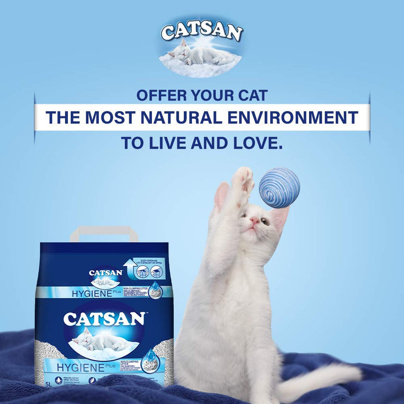 Catsan HYGIENE LITTER, 5000 ml - PawsPlanet Australia