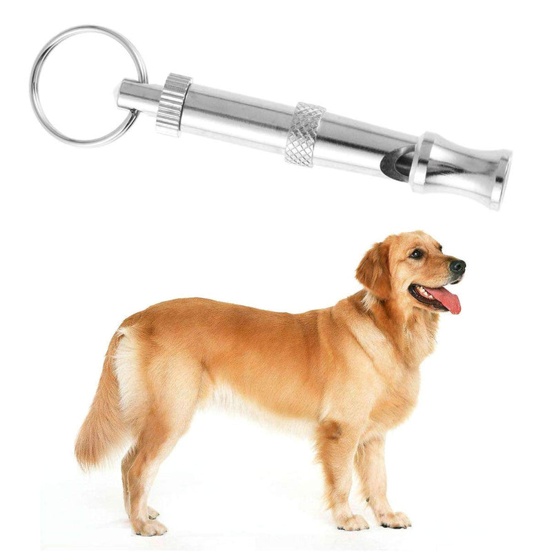 Balacoo 2Pcs Metal Dog Whistle Ultrasonic Sound Whistle Big Dog Puppy Training Accessories - PawsPlanet Australia