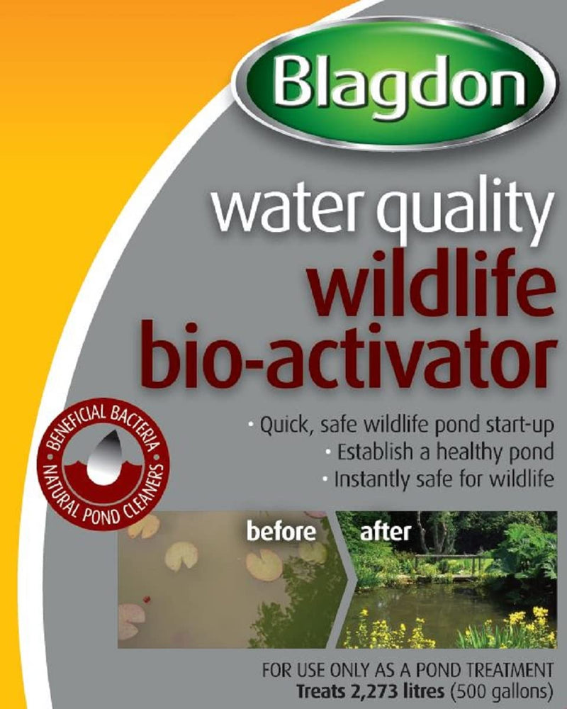 Blagdon 2647 Pond Bio-Activator, Natural Essential Start Up Bacteria for Filter Media, Wildlife Safe, 250ml, Treats 2,273 Litres - PawsPlanet Australia