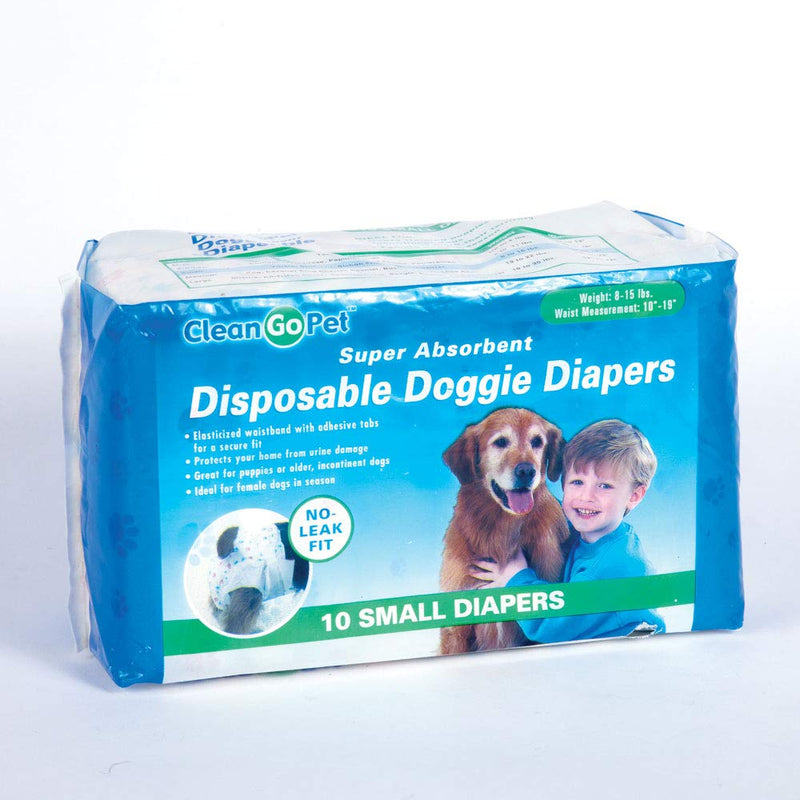 [Australia] - Clean Go Pet Disposable Doggy Diapers Small 