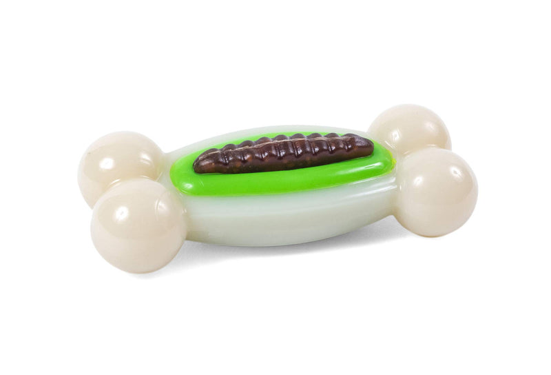 Toyz by Petface Nylon Treat Bone Chew Toy, 12 cm Medium - PawsPlanet Australia