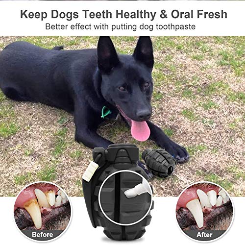 Life Fun Dog Chew Toys for Aggressive Chewers,Food Grade Non-Toxic Dental Pet Toy,Tough Durable Indestructible Dog Toys for Small Medium Large Dogs.Green Black - PawsPlanet Australia