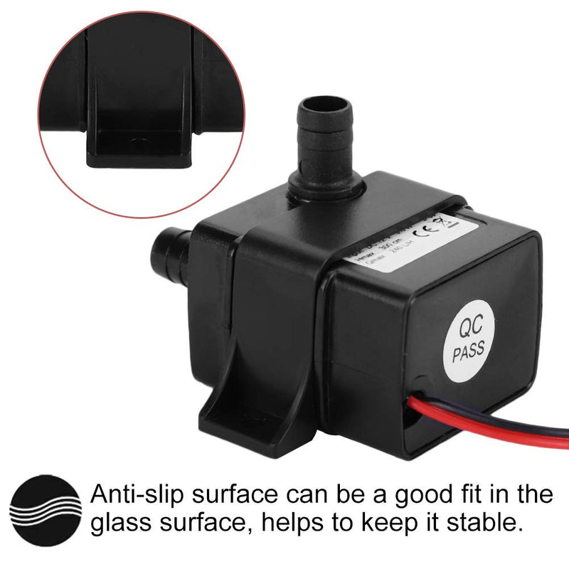 [Australia] - Zetiling Submersible Fountain Pump, Mini Electric Brushless Water Pump for Hydroponics Pond, Statuary, Aquarium 