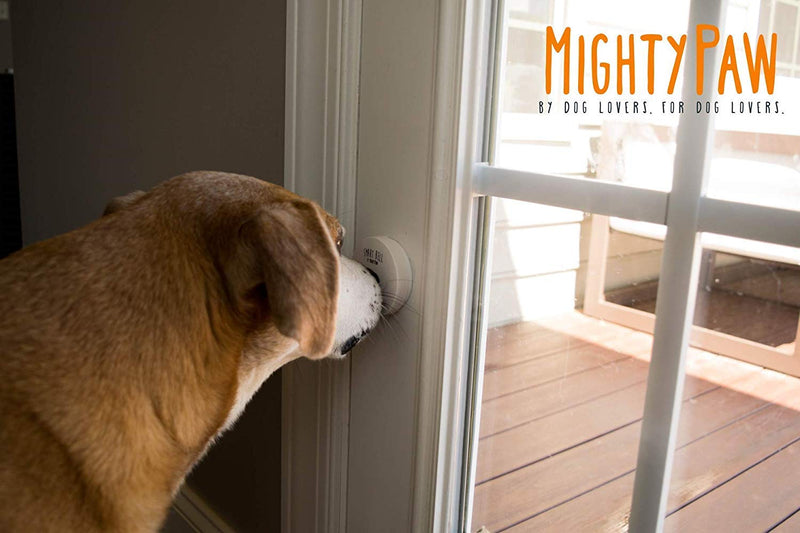 Mighty Paw Smart Bell 2.0, Dog Potty Communication Doorbell, Super-Light Press Button Doorbell 1 Activator White - PawsPlanet Australia
