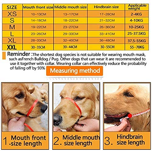 Dog Muzzle Leather, Comfort Secure Anti-Barking Muzzles for Dog, Breathable and Adjustable, Allows Drinking and Eating, Brown Dog Muzzle for Small Medium Large Dog(XS.Black) XS - PawsPlanet Australia