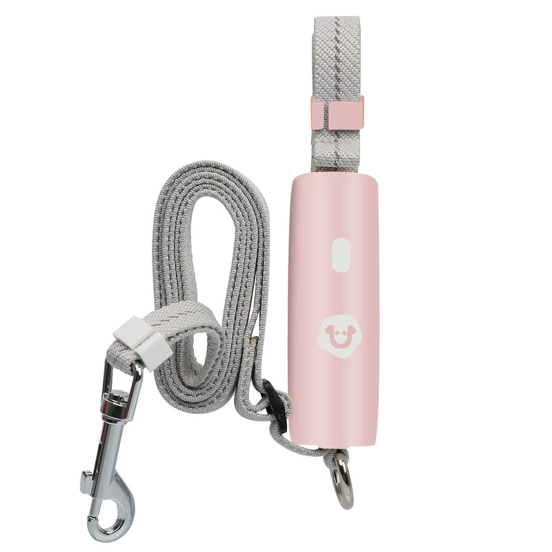 SEVCEN dog leash,wrist loop pet leash,manual small and medium-sized adjustable-length with non-Slip handle leash; strong nylon tape/Ribbon; dog leash that can bind objects ,free hands pet Leash (Pink) Pink - PawsPlanet Australia