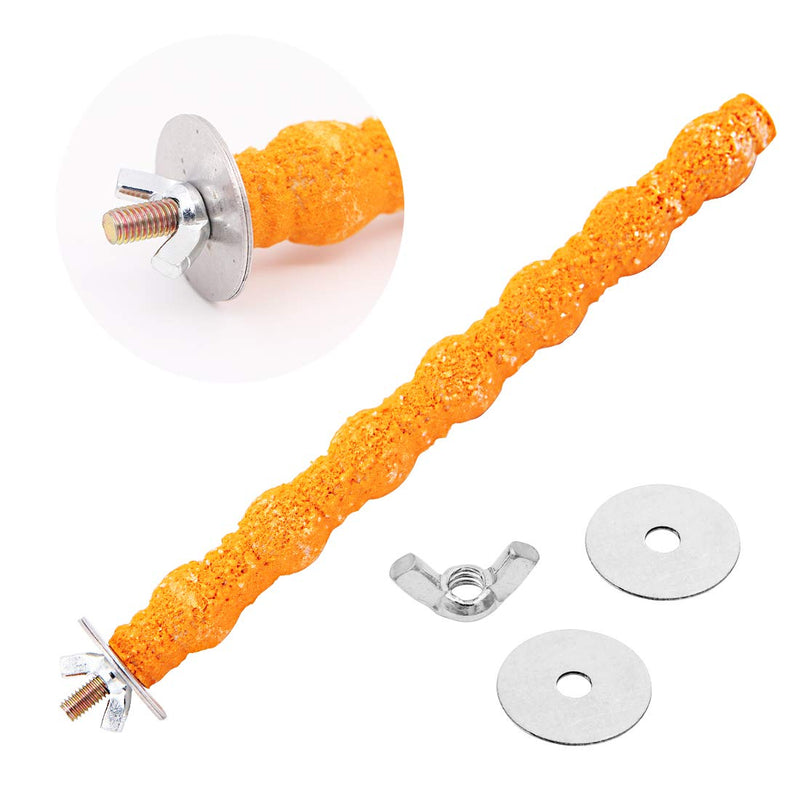 6 Pcs Parrot Perches,Colorful Birdcage Scrub Stand Bar for Bird Parrot Budgies Parakeet Cockatiels Conure Lovebird Cage Paw Grinding Toy - PawsPlanet Australia