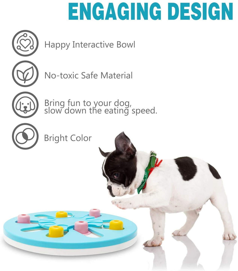 SCIROKKO Dog Puzzle Toy - Advanced Slow Feeder to Improved Dog's IQ - Dog Smart Beginner - Stimulating Interactive Treat Dispensing Game Toy Box for Puppy Dogs - PawsPlanet Australia