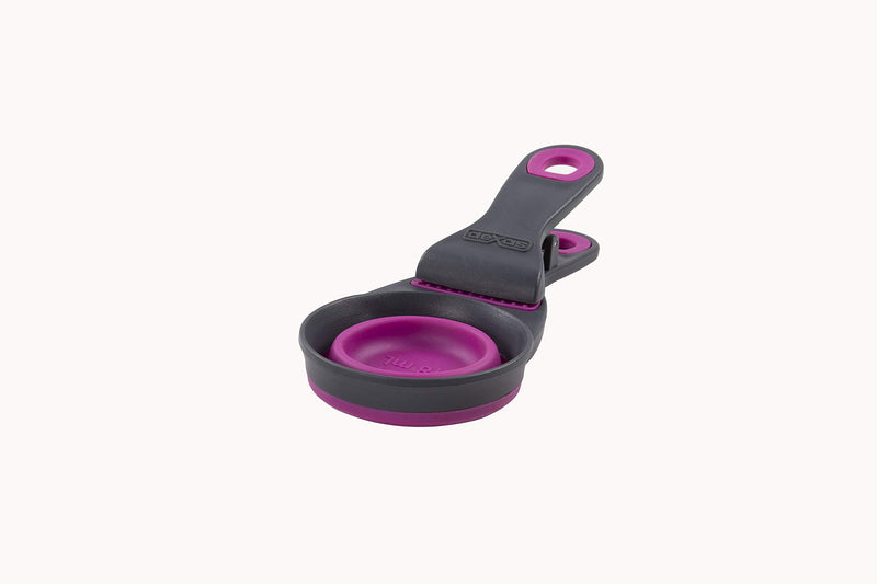 [Australia] - Dexas Popware for Pets Collapsible KlipScoop 1/2 Cup Capacity Fuchsia 