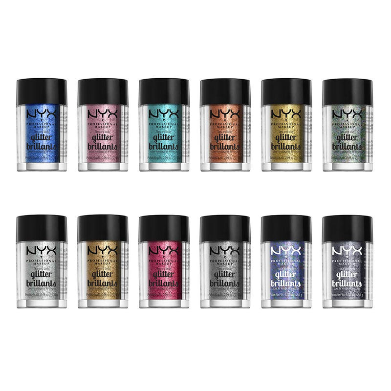 NYX PROFESSIONAL MAKEUP Face & Body Glitter, Gold Sparkle - PawsPlanet Australia