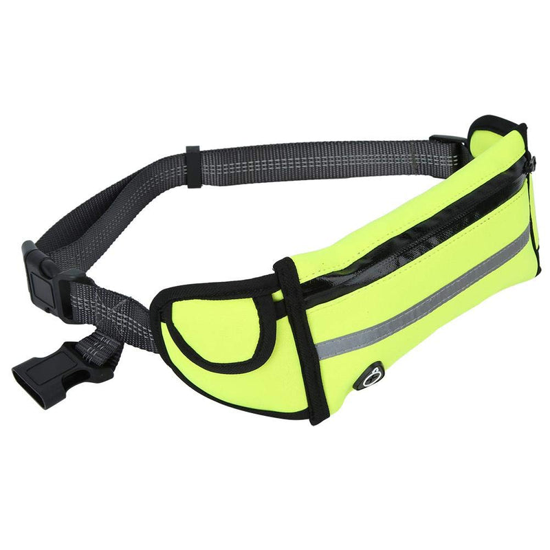 Pet Dog Running Elastic Belt Reflective Stripe Leashes Rope Hands Free Dog Leash Training Running Walking Leash with Waterproof Waist Bag - PawsPlanet Australia