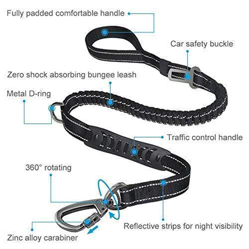 [Australia] - KABB Heavy Duty Dog Leash Especially for Large Dogs Up to 150lbs 