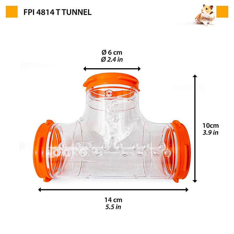 Ferplast Hamster Tubes and Tunnels 3 Pk Bundle Assorted Colours - PawsPlanet Australia