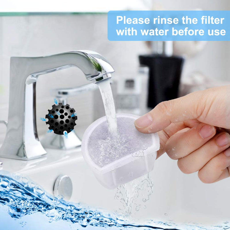 Pet Replacement Filters,Ceramic Filters for Fountains 8Pcs water fountain filters Compatible with PetSafe Drinkwell Avalon, Pagoda, 2 Gallon, Sedona and Seascape Pet Fountains, Keep Water Fresh - PawsPlanet Australia
