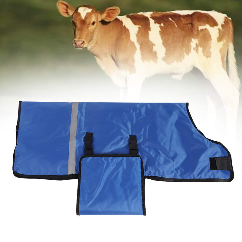 Cow Baby Warm Coat, Reflective Strips Design Calf Cow Warm Clothes, Comfortable for Livestock Cattle Farm Animal - PawsPlanet Australia