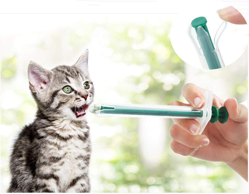 TTOOP 2 Pcs Pet Medicine Feeding Syringe Reusable, Pet Medicine Feeder, Medicine Dispenser, for Dogs Cats Medical Feeding Tool with Soft Tip-Latest Version - PawsPlanet Australia