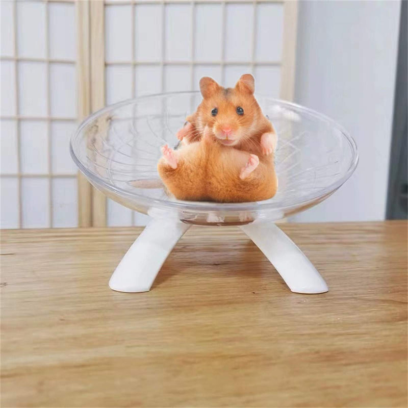 ACEDIVA Hamster Flying Saucer Silent Running Exercise Wheel for Hamsters, Gerbils, Mice,Hedgehog and Other Small Pets Silent Running Wheel Hamster Wheel - PawsPlanet Australia