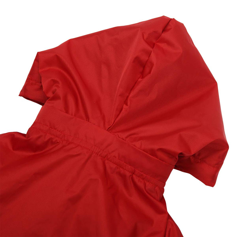 [Australia] - Geyecete Stylish Premium Dog Coats - Cold Weather Dog Jacke -Coat Sweater Hoodie Outwear Apparel, Pockets, Rain/Water Resistant, Adjustable Drawstring XS Red 
