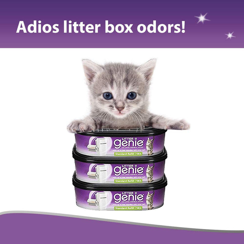 [Australia] - Litter Genie Standard Cat Litter Disposal System Refills 4 Pack Refill 